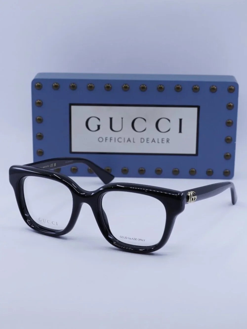 Gucci GG1831O 005 Square Eyeglasses 51mm - Black